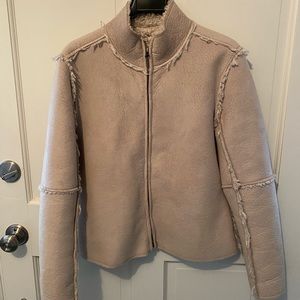 Textured faux shearling jacket by True Grit